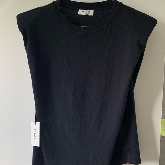 Aritzia Babaton Shoulder Pad T-Shirt - Picture 2 of 2